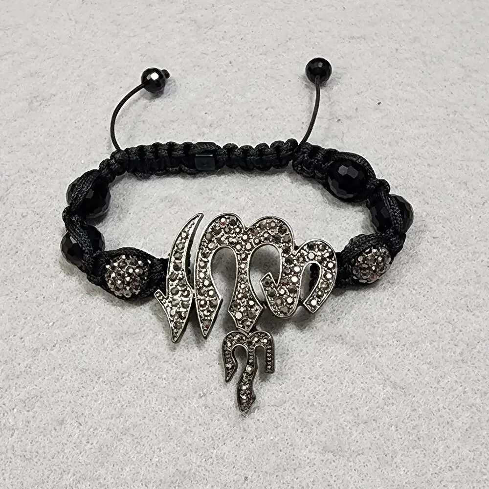 Unknown black braided